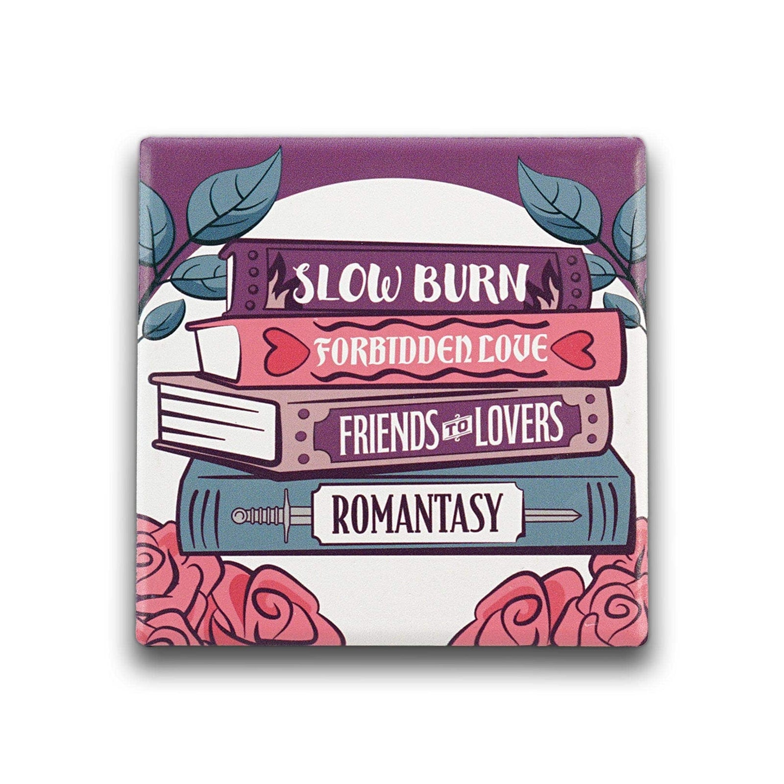 Romantasy Coaster BookGeek