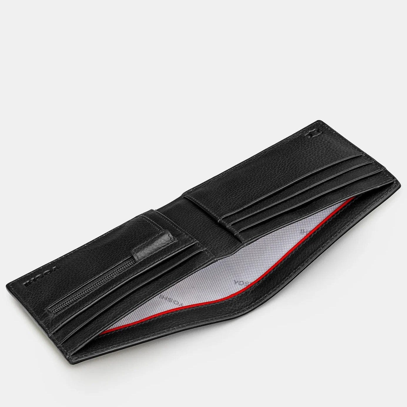 Sci-Fi Bookworm Black Leather Wallet BookGeek