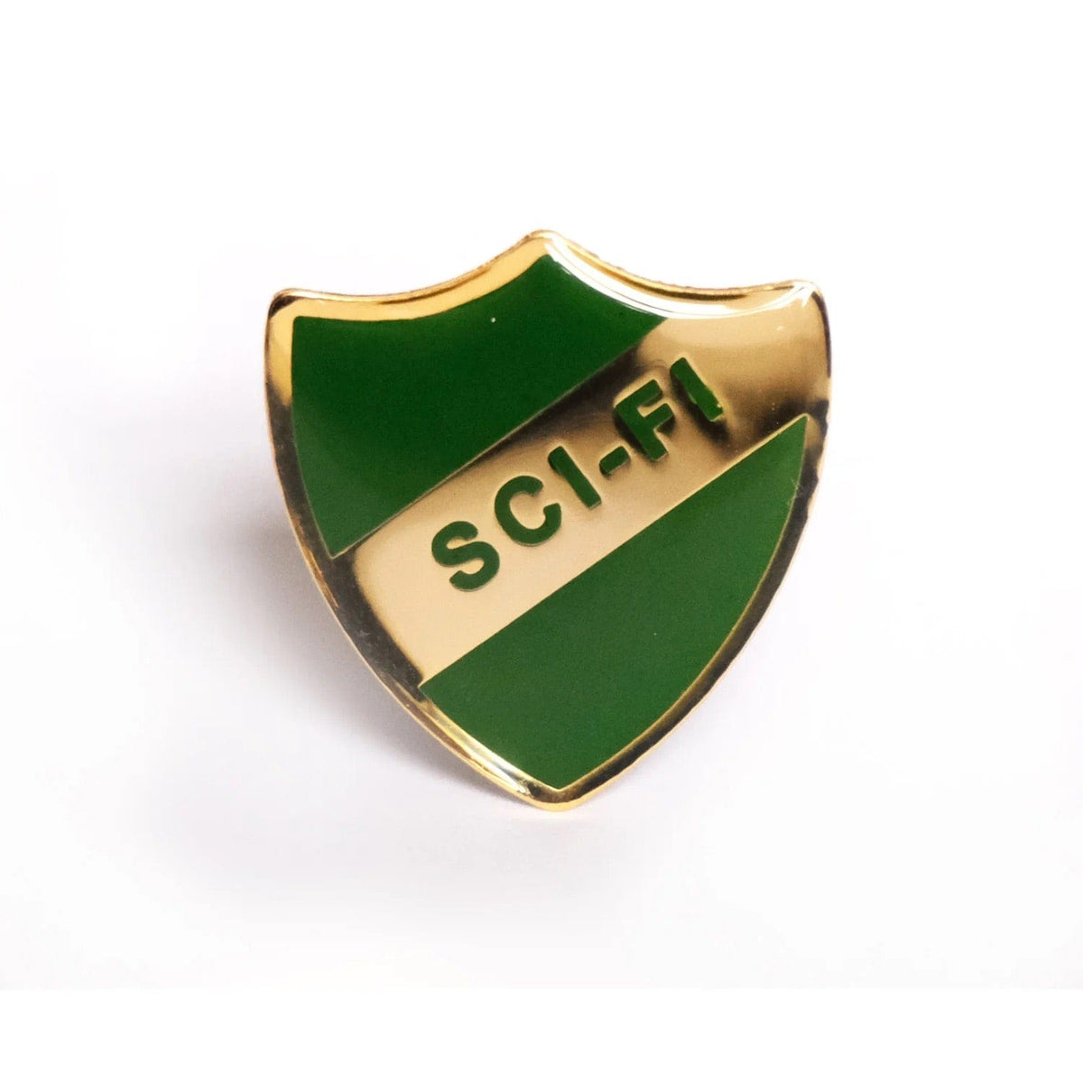 Sci-fi Enamel Title Badge BookGeek
