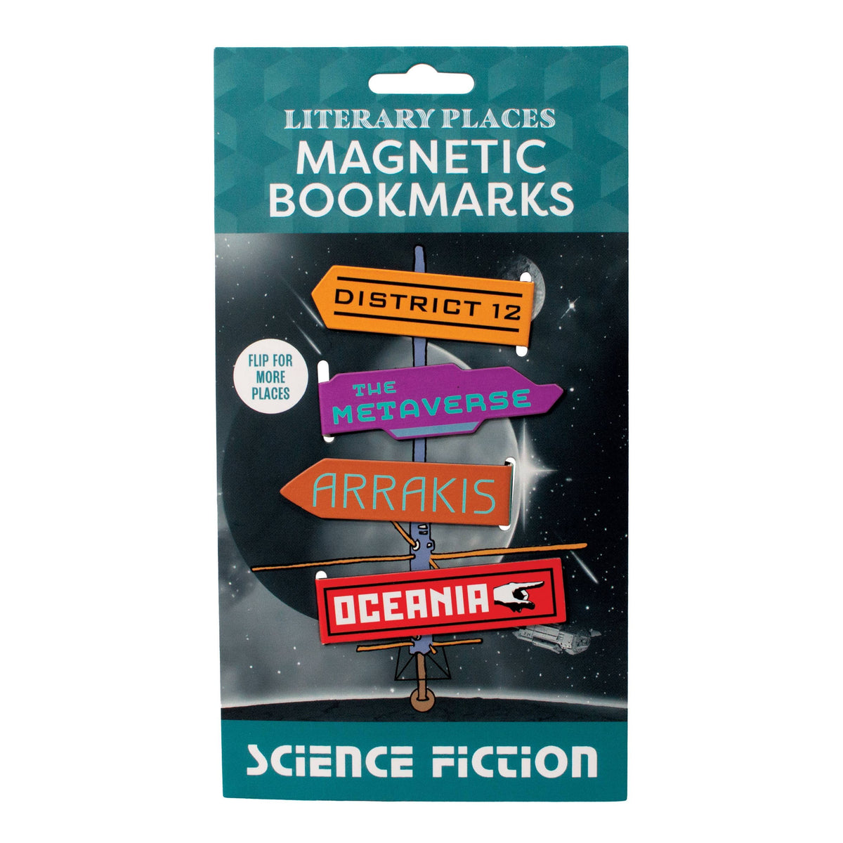 Sci-Fi Magnetic Bookmark Set BookGeek