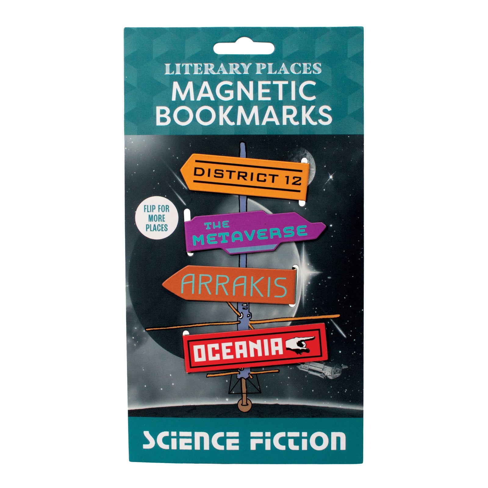 Sci-Fi Magnetic Bookmark Set BookGeek