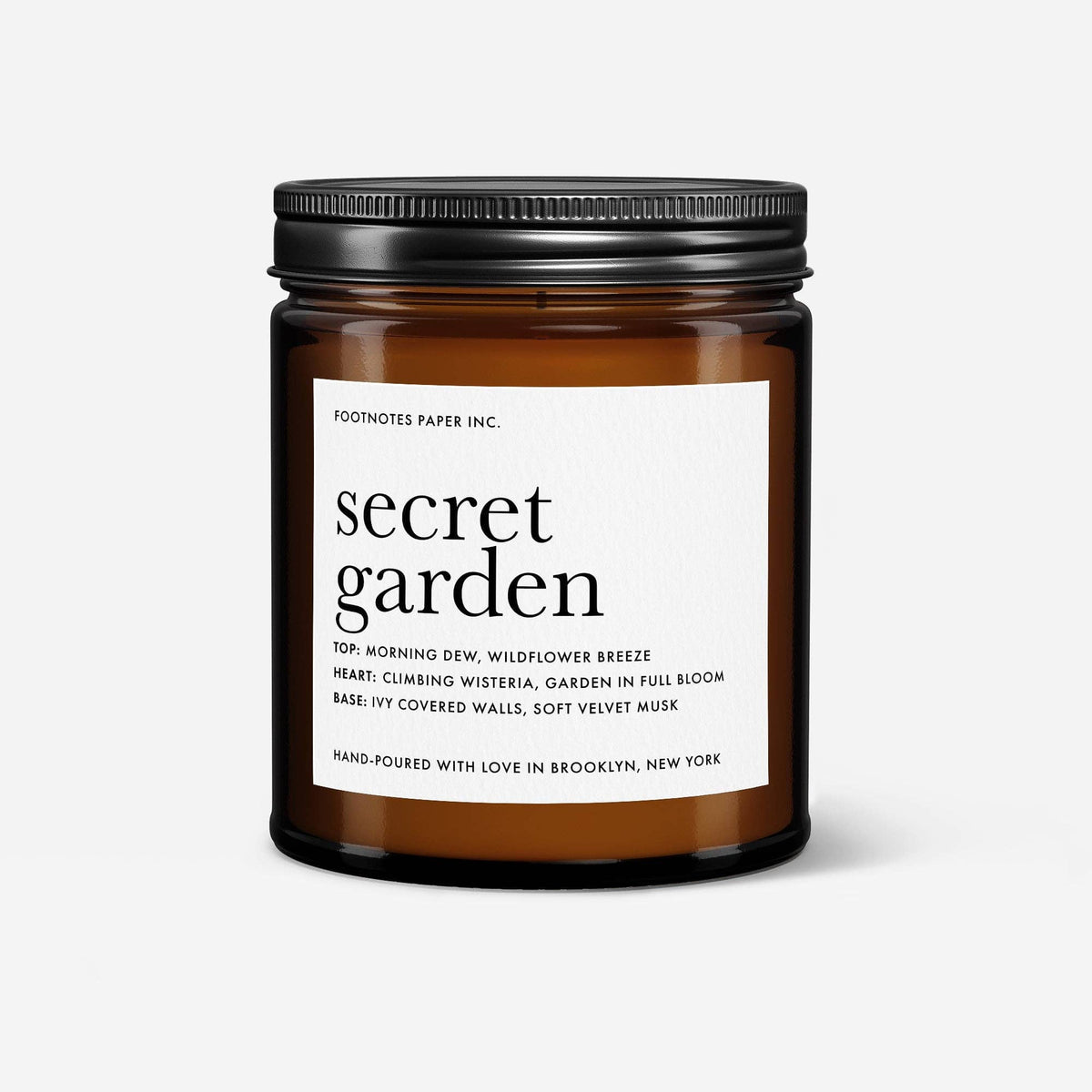 Secret Garden Soy Candle | Floral BookGeek