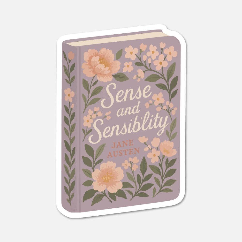 Sense And Sensibility – Book Sticker BookGeek