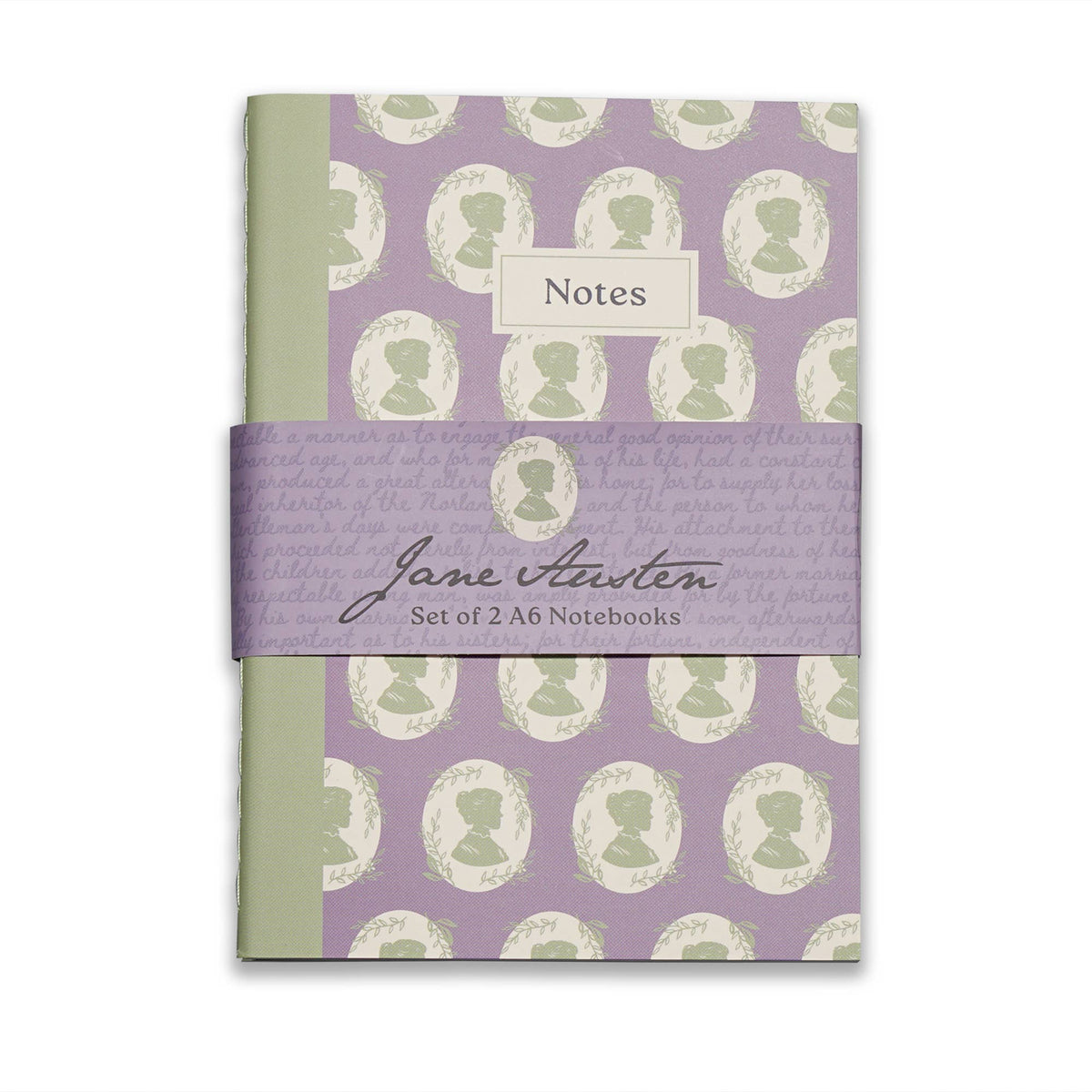 Set of 2 A6 Notebooks - Jane Austen BookGeek
