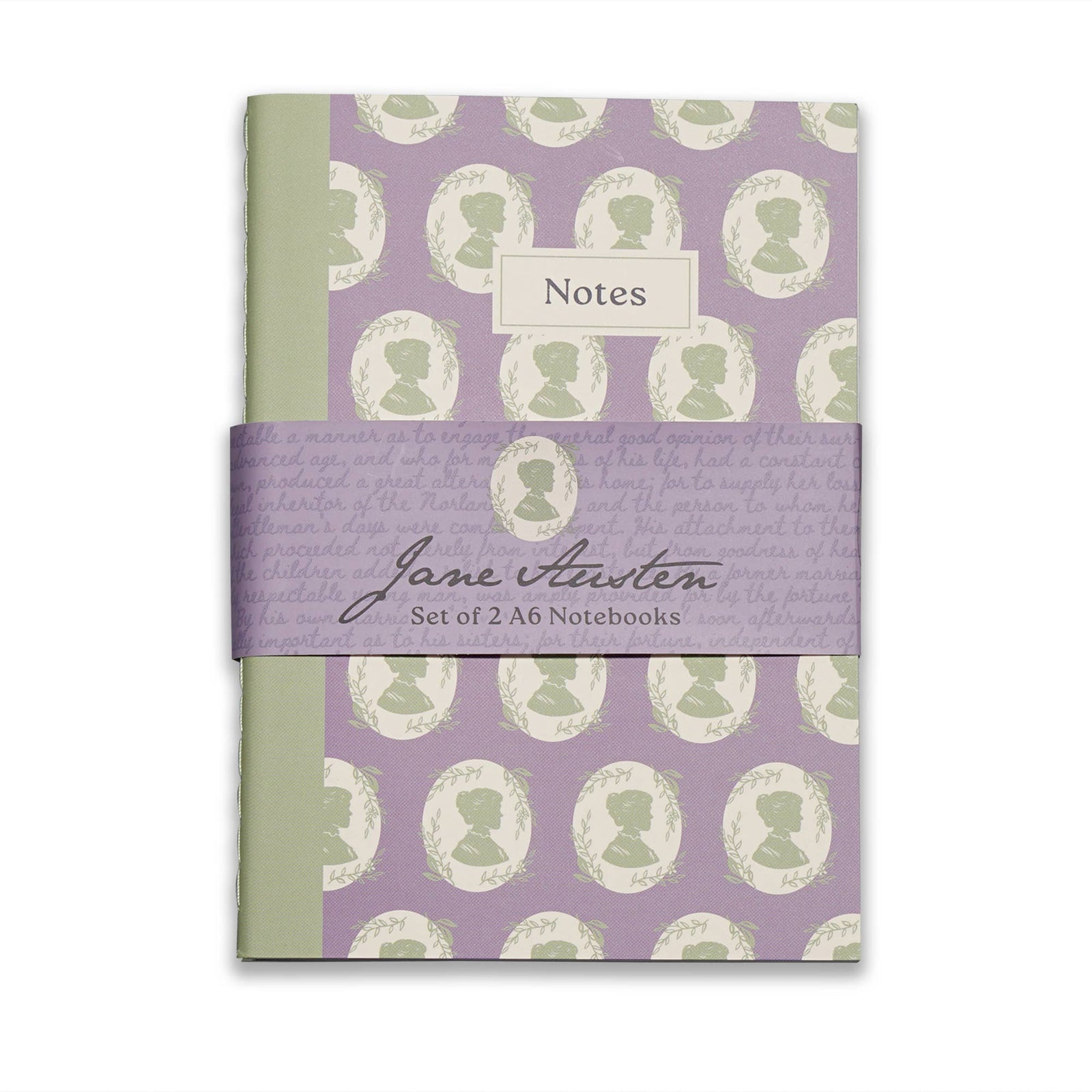 Set of 2 A6 Notebooks - Jane Austen BookGeek