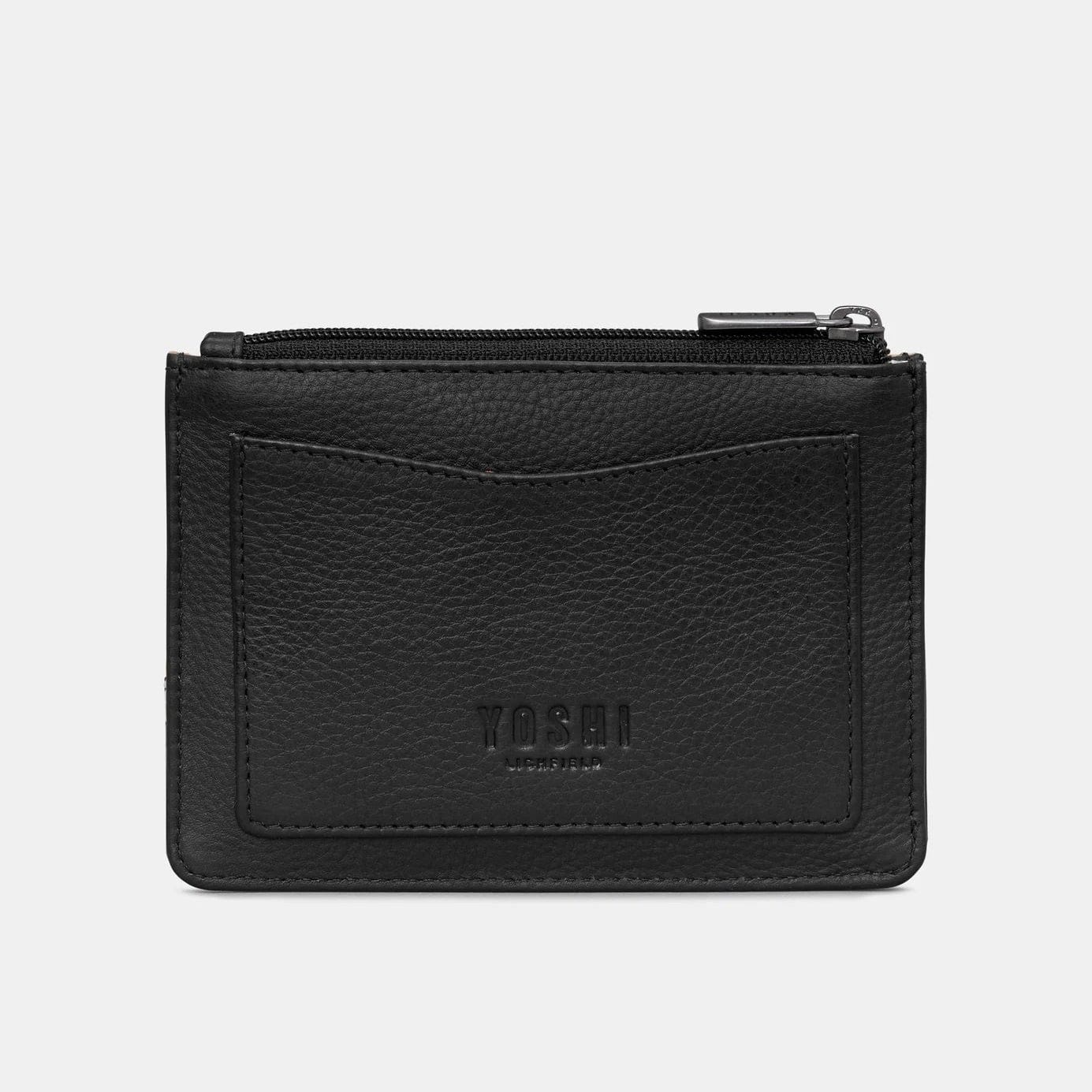 Shakespeare Bookworm Black Leather Zip Top Purse BookGeek