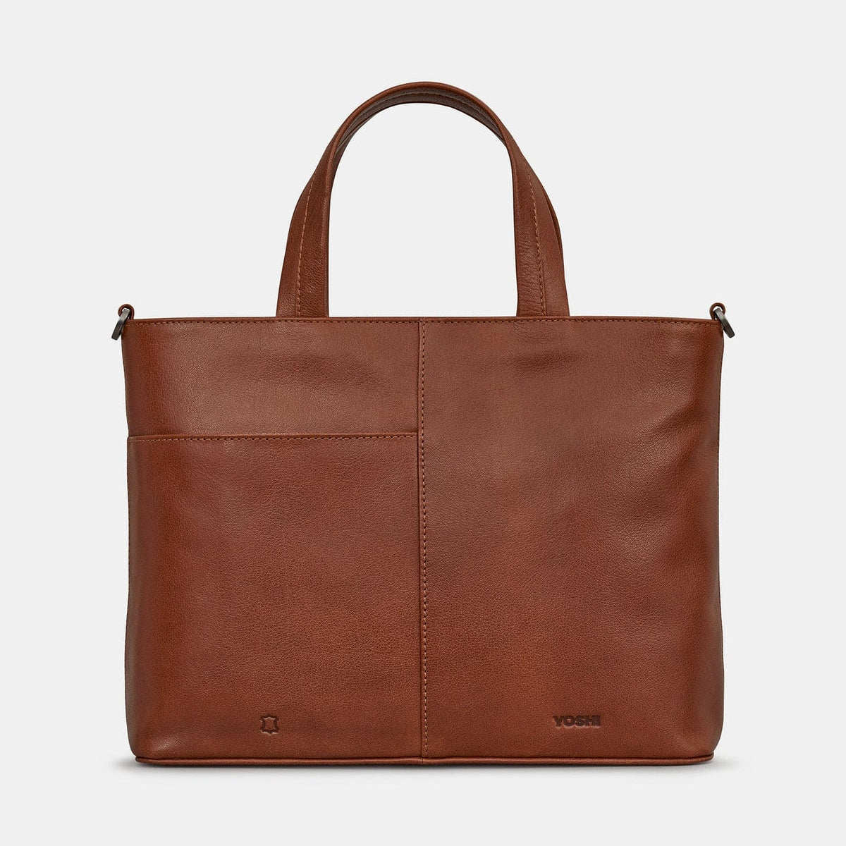 Shakespeare Bookworm Brown Leather Multiway Grab Bag BookGeek