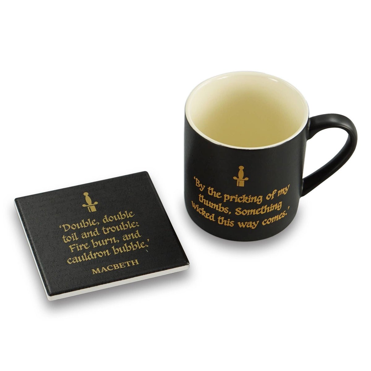 Shakespeare Coaster – Macbeth Quote BookGeek