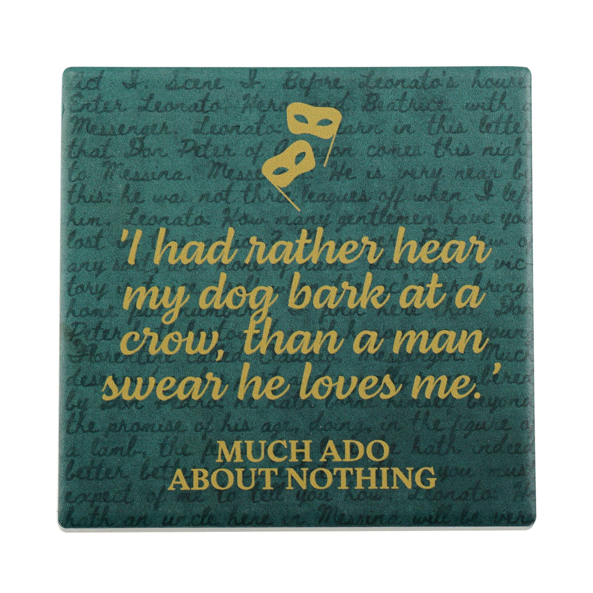 Shakespeare Coaster – Much Ado About Nothing BookGeek