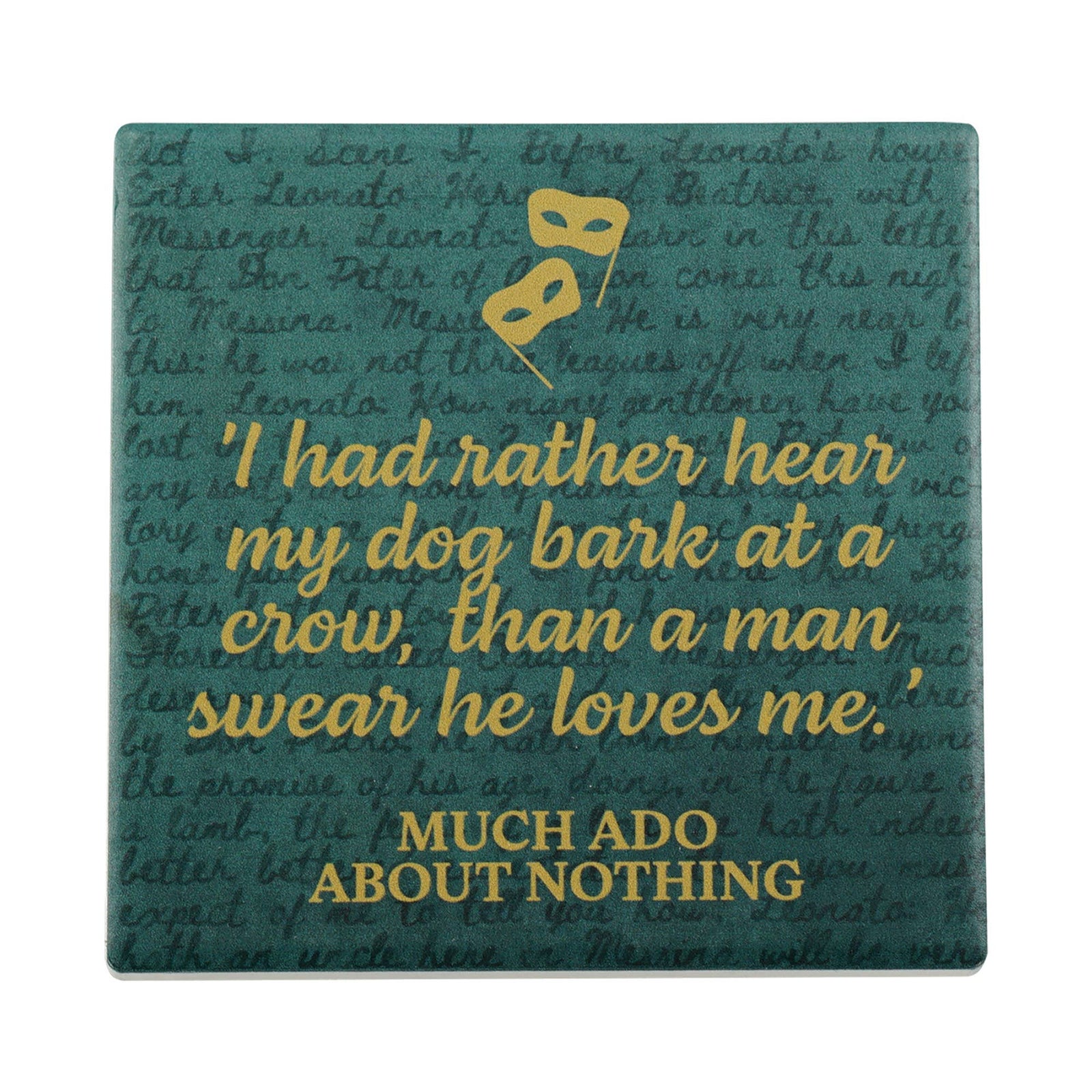 Shakespeare Coaster – Much Ado About Nothing BookGeek