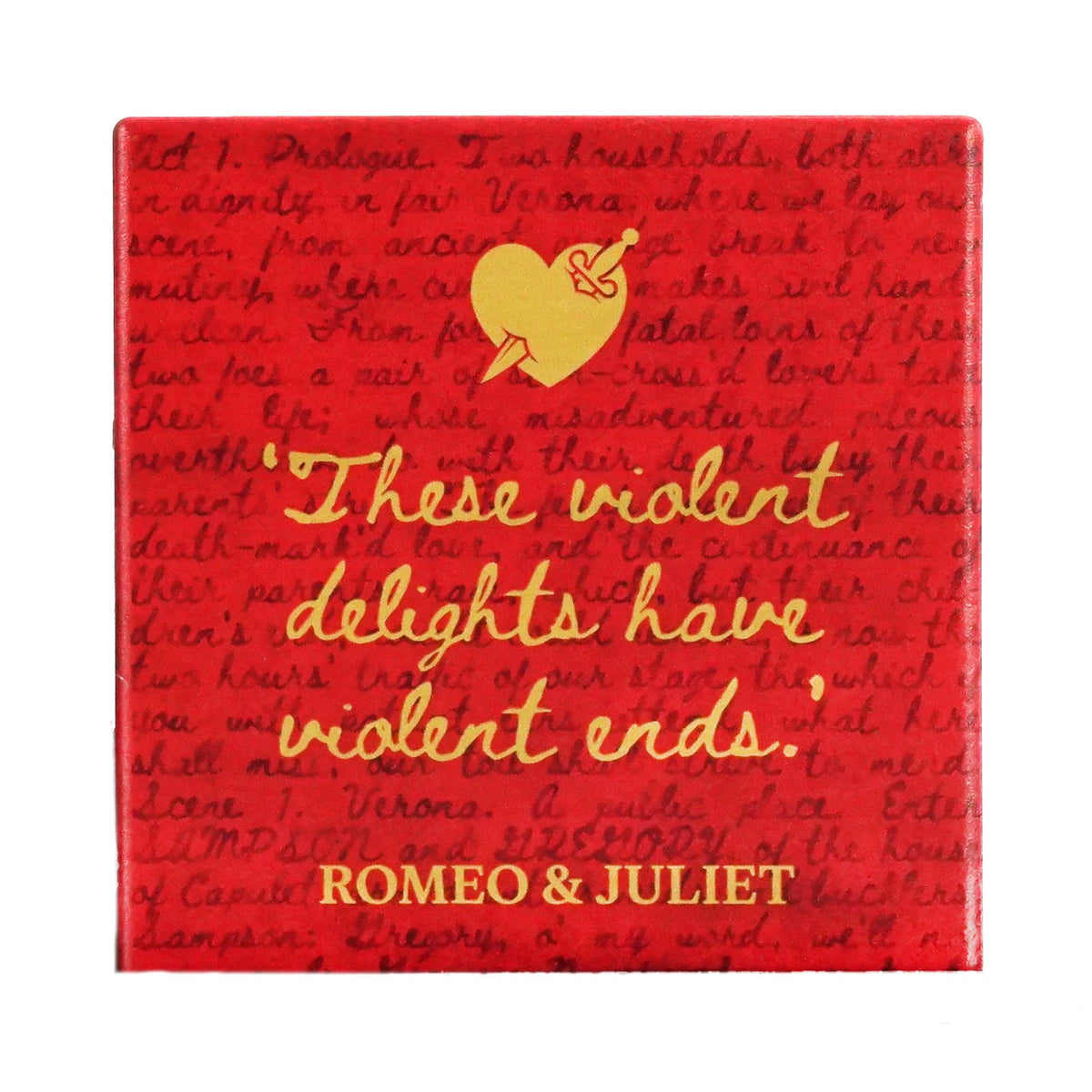Shakespeare Coaster – Romeo &amp; Juliet BookGeek