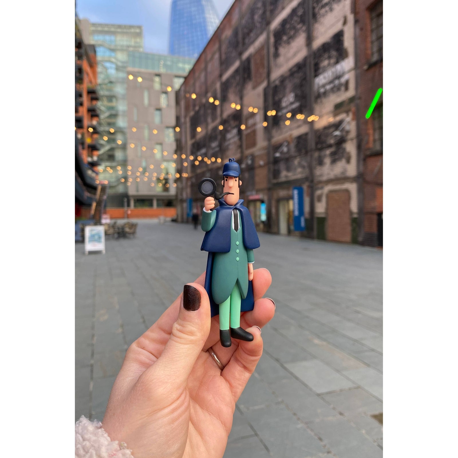 Sherlock Holmes Literary Figurine BookGeek