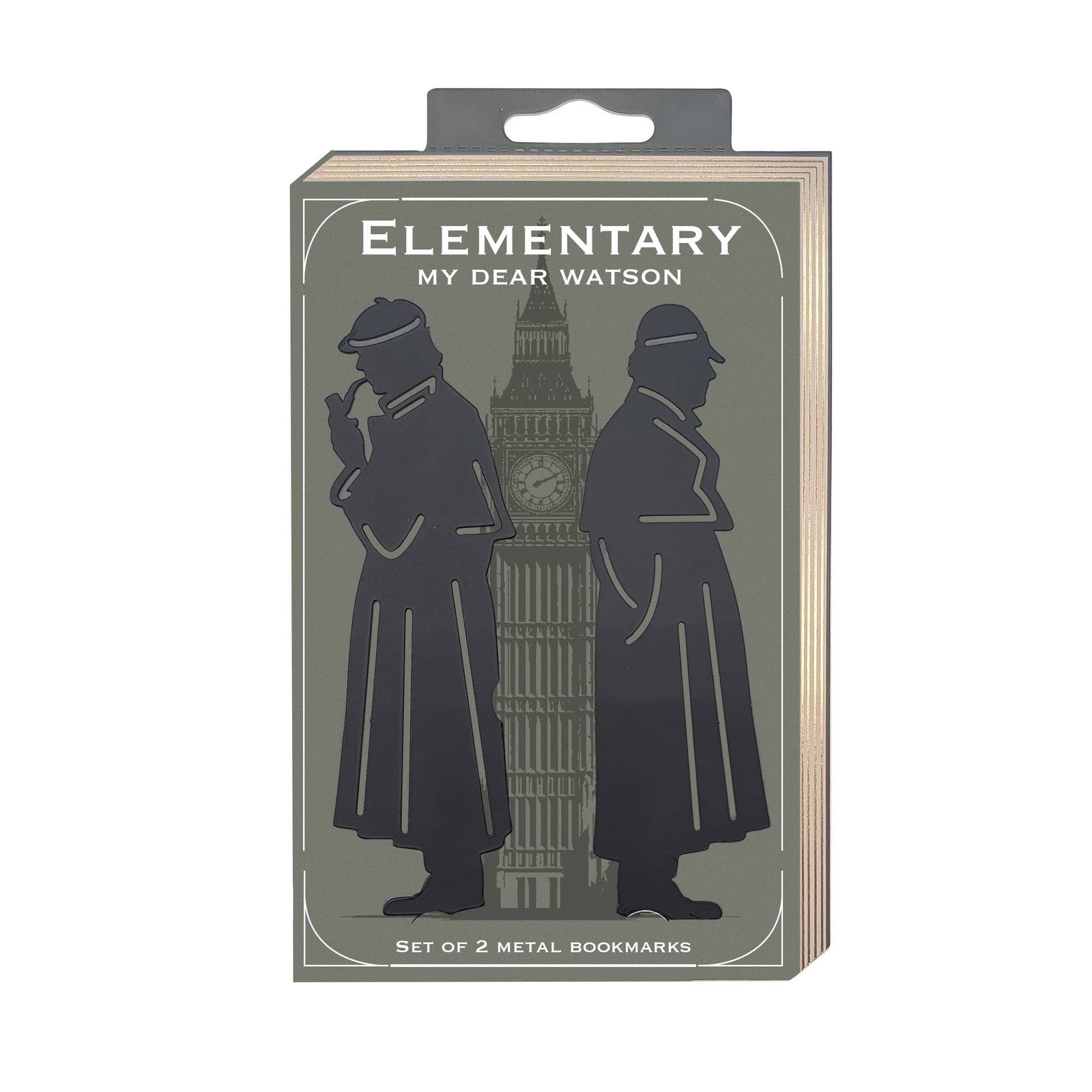 Sherlock Holmes Metal Bookmarks BookGeek