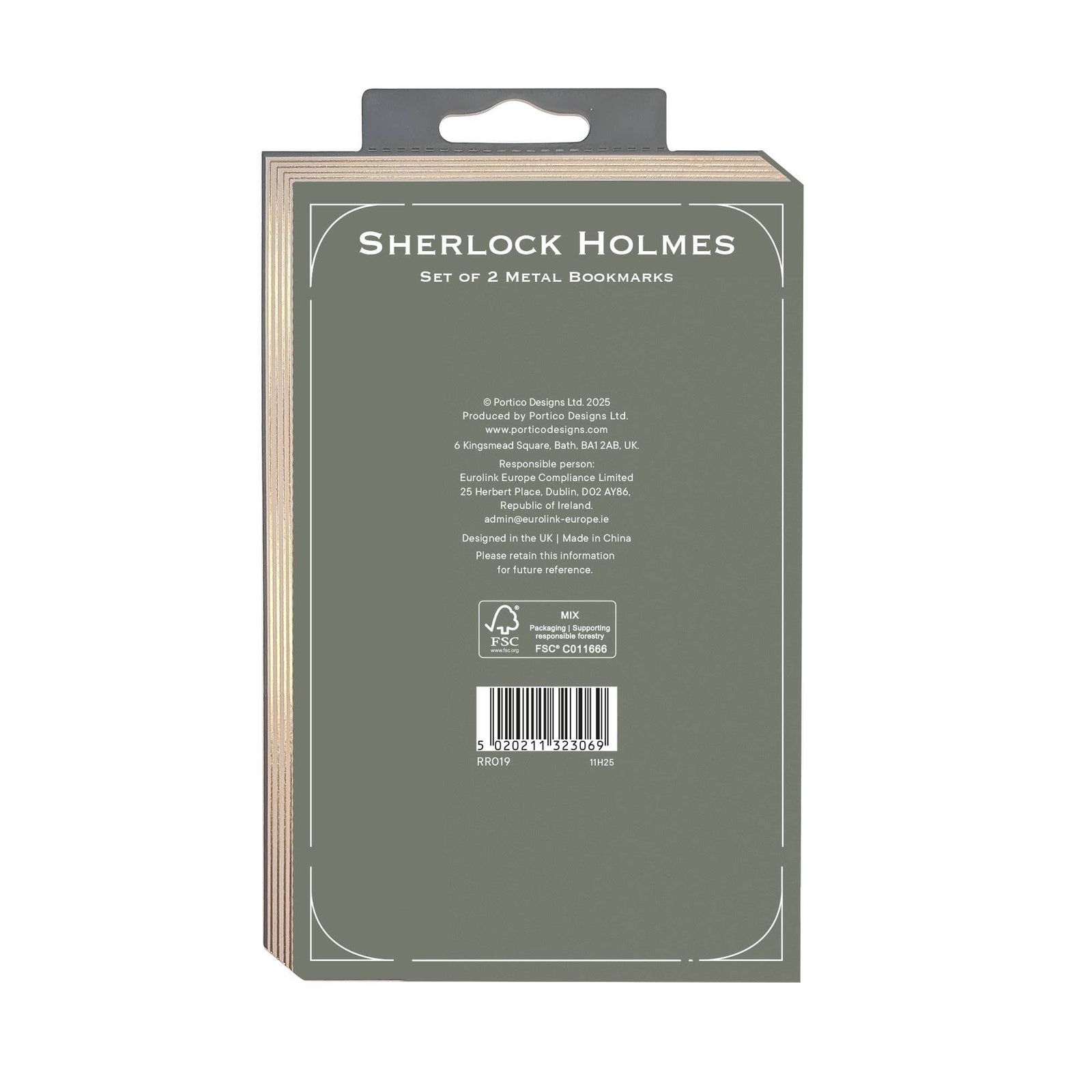 Sherlock Holmes Metal Bookmarks BookGeek