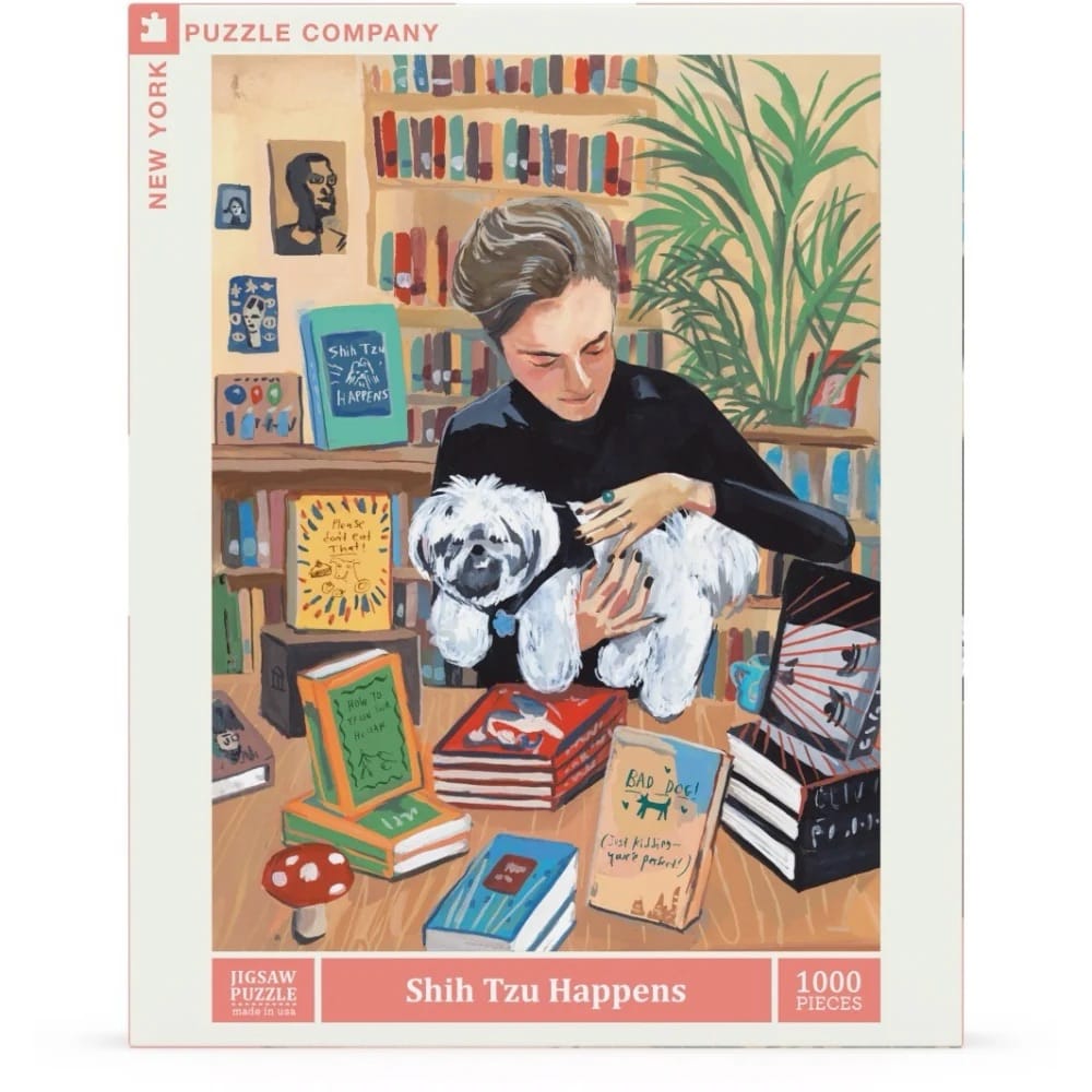 Shih Tzu Happens Puzzle BookGeek