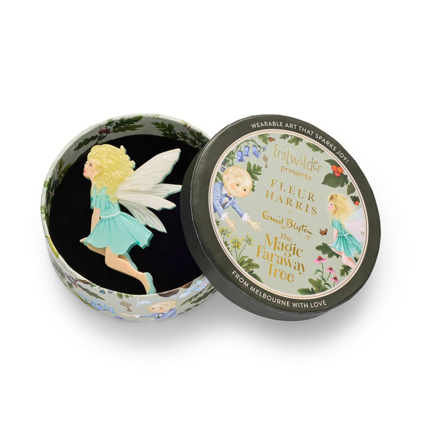 Silky the Fairy Brooch BookGeek