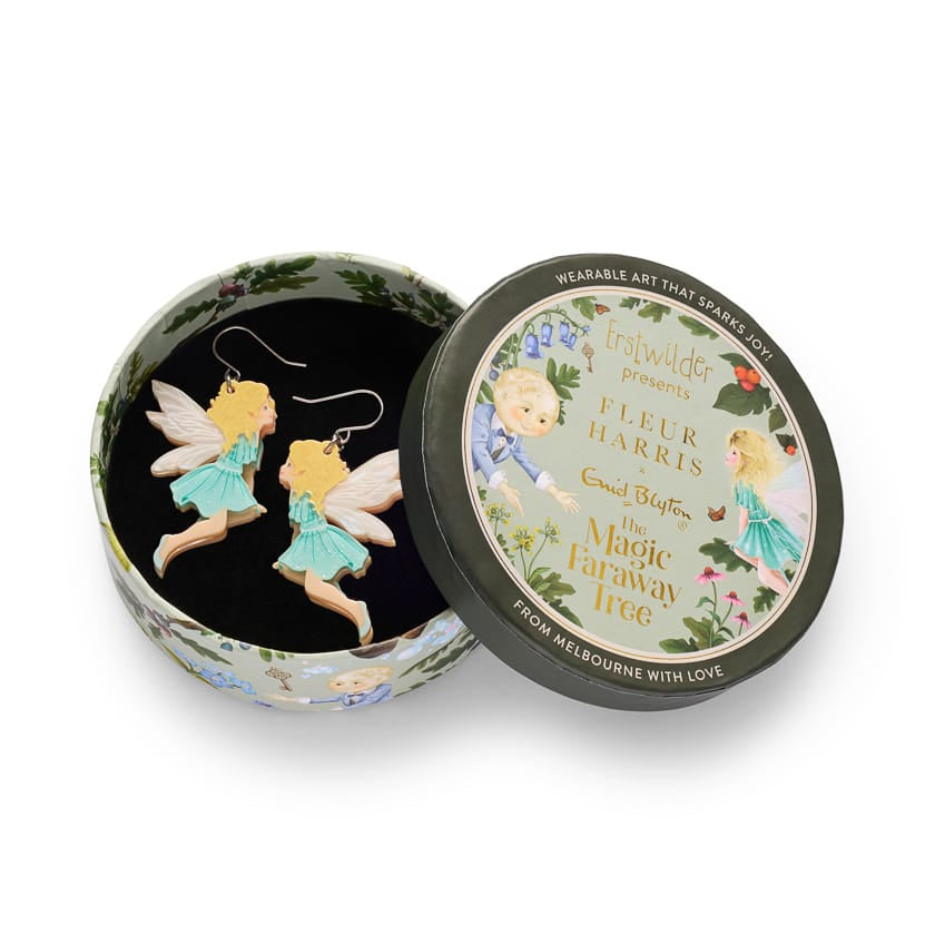 Silky the Fairy Drop Earrings BookGeek