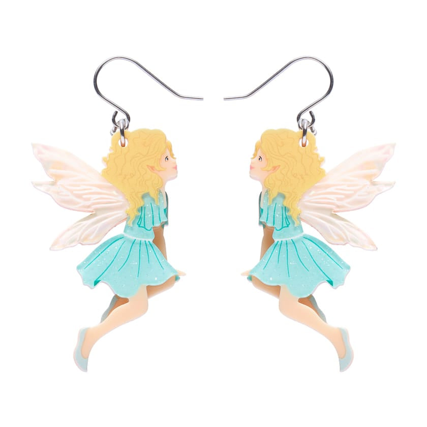Silky the Fairy Drop Earrings BookGeek