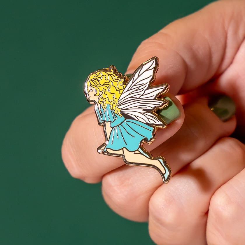 Silky the Fairy Enamel Pin BookGeek