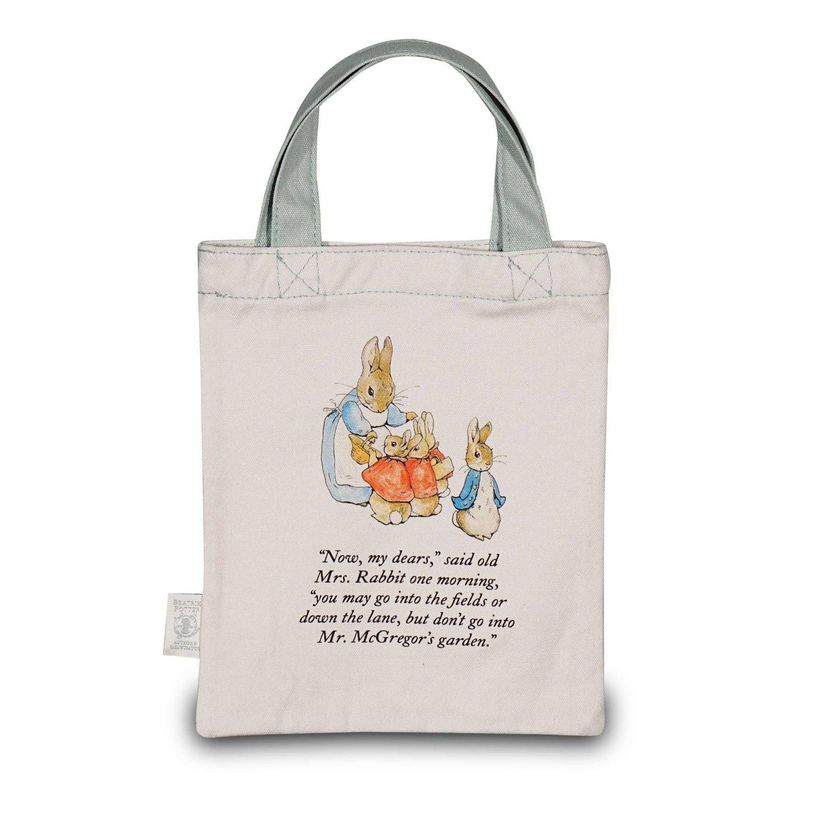 Small Tote Recycled Cotton - Peter Rabbit BookGeek