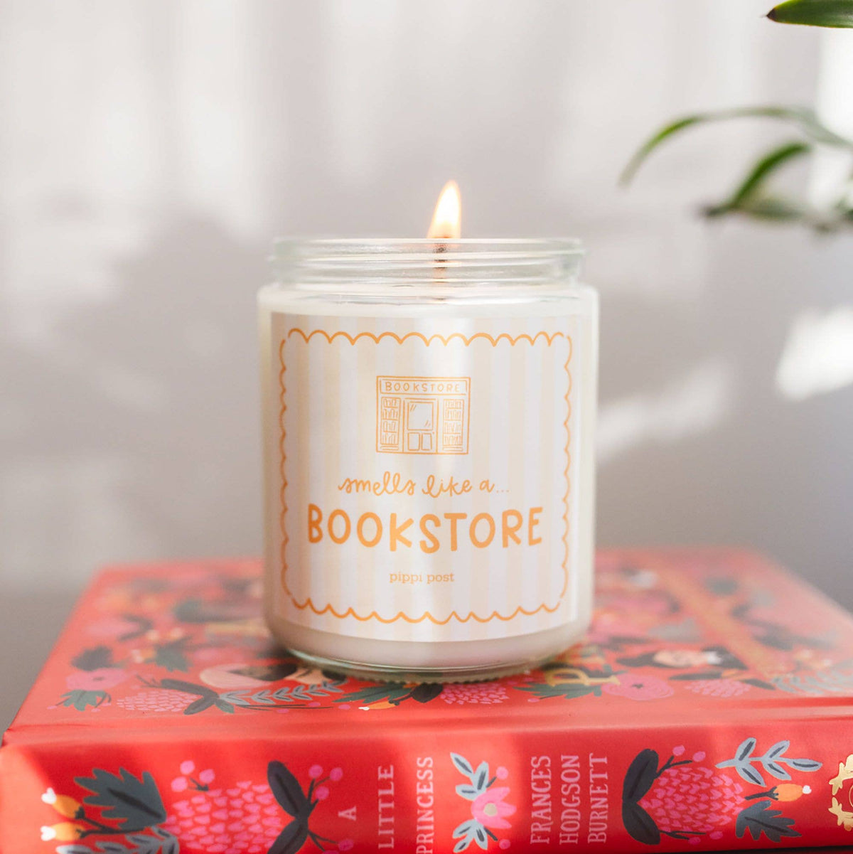 Smells Like a Bookstore Scented Soy Hand-Poured Candle BookGeek