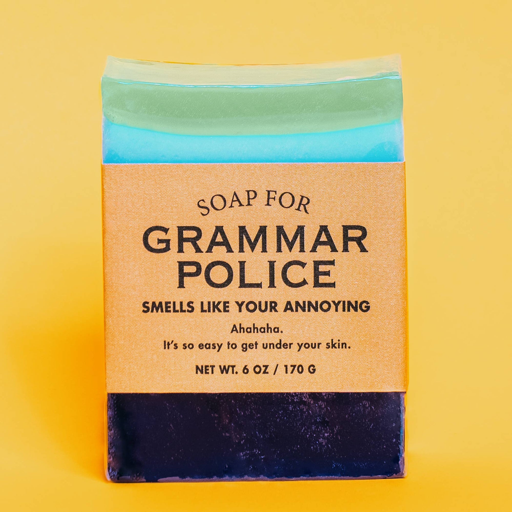 Soap for Grammar Police | Funny Soap BookGeek