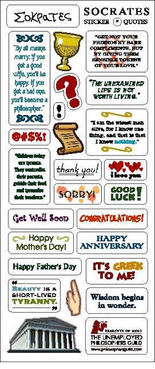 Socrates Card BookGeek