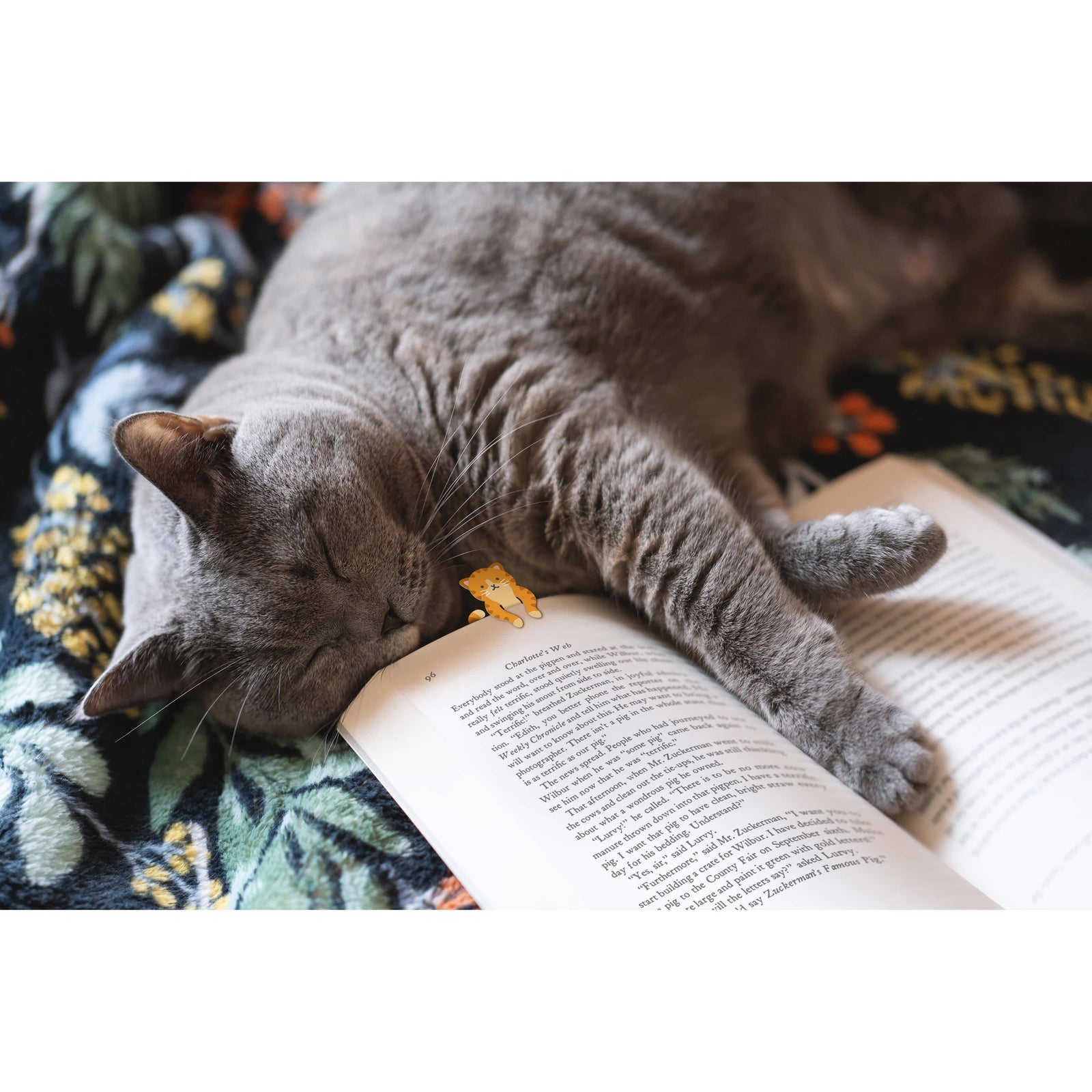 Tale End Cat Bookmarks BookGeek