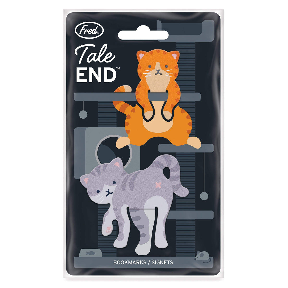 Tale End Cat Bookmarks BookGeek