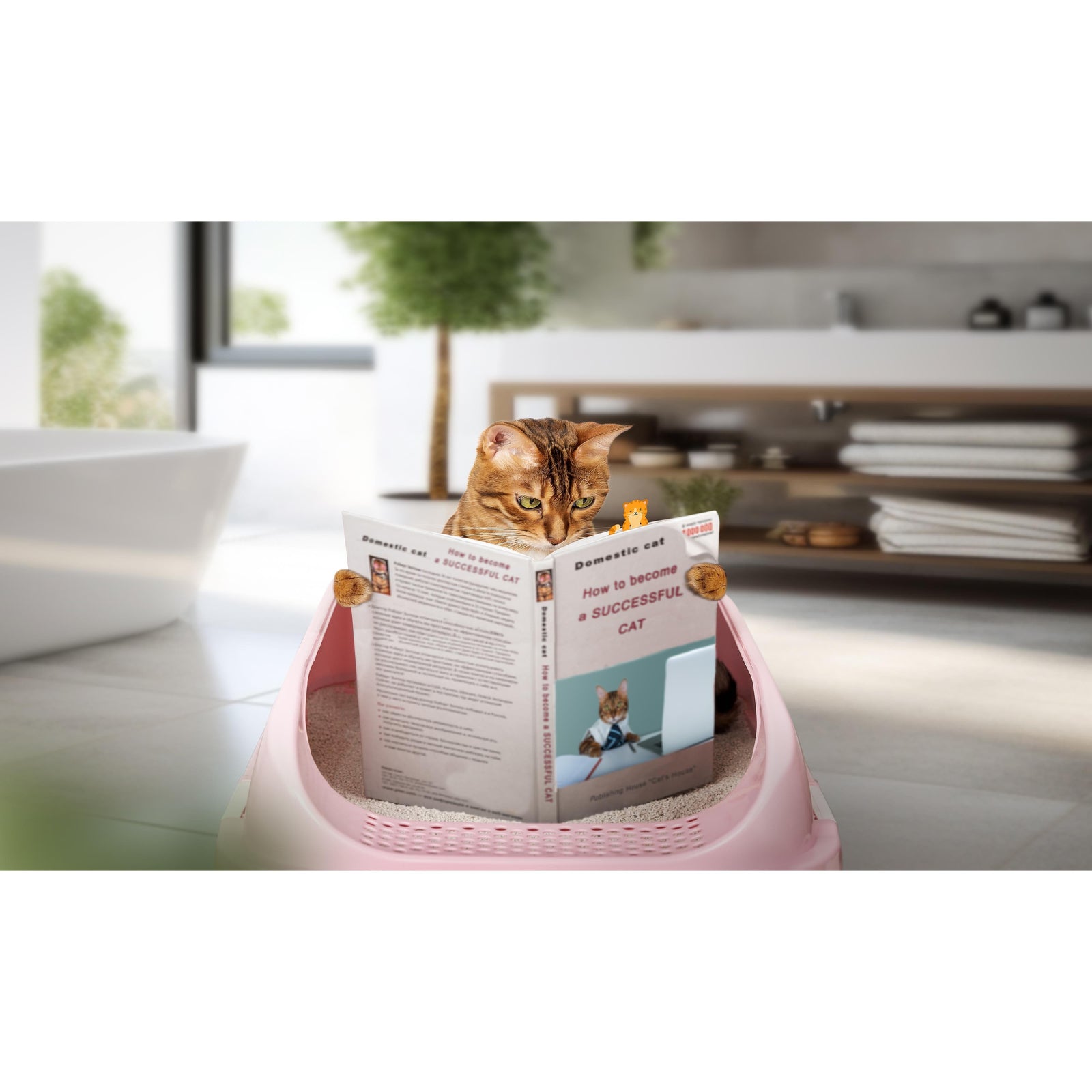 Tale End Cat Bookmarks BookGeek