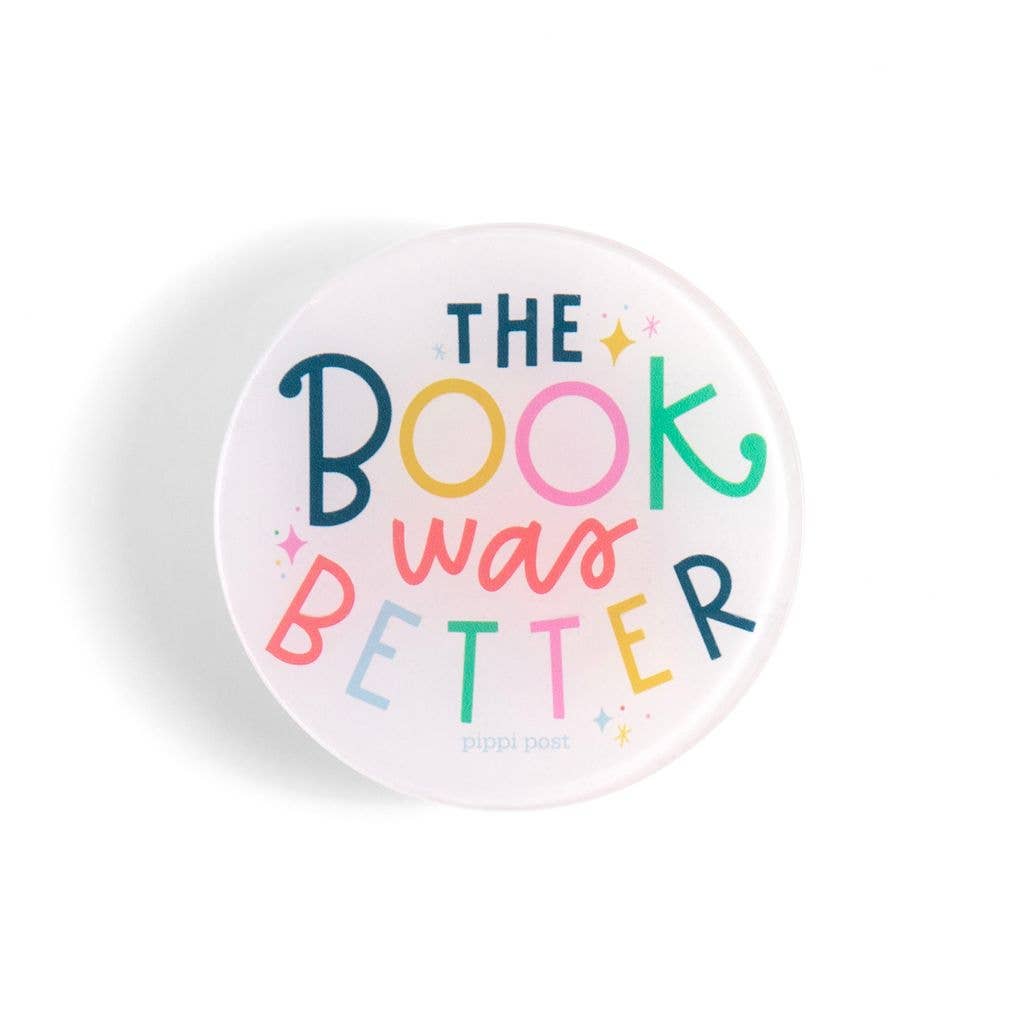 The Book Was Better E-Reader Grip BookGeek