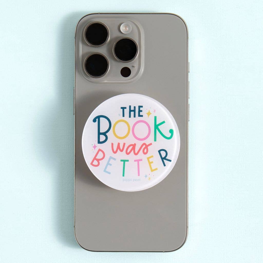 The Book Was Better E-Reader Grip BookGeek