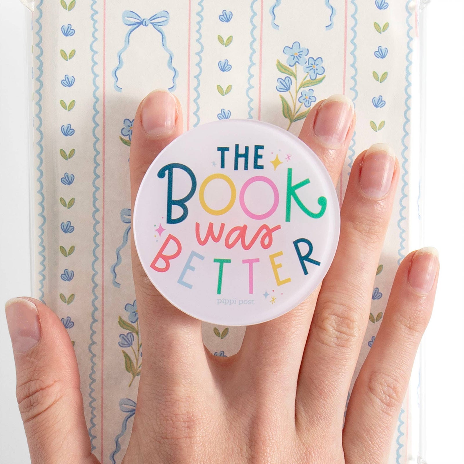 The Book Was Better E-Reader Grip BookGeek