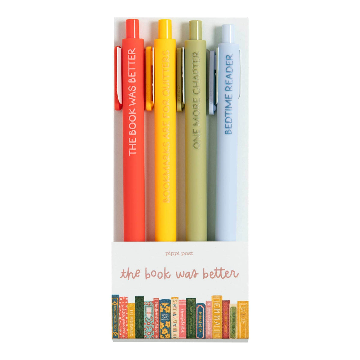 The Book Was Better Pen Set BookGeek