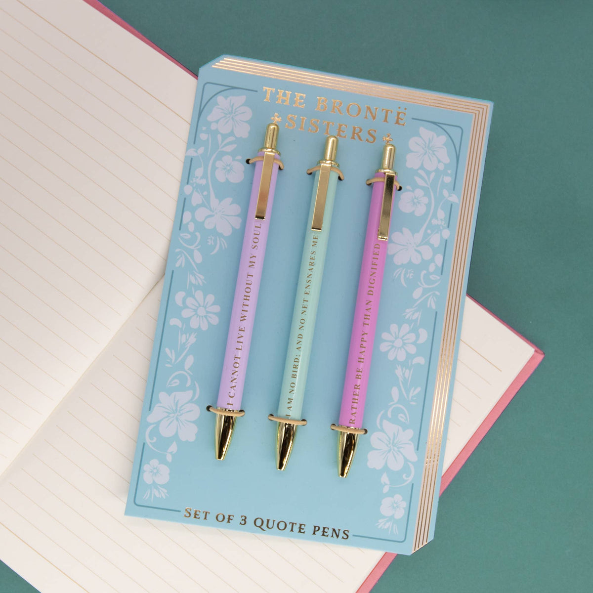 The Brontë Sisters Pen Set BookGeek