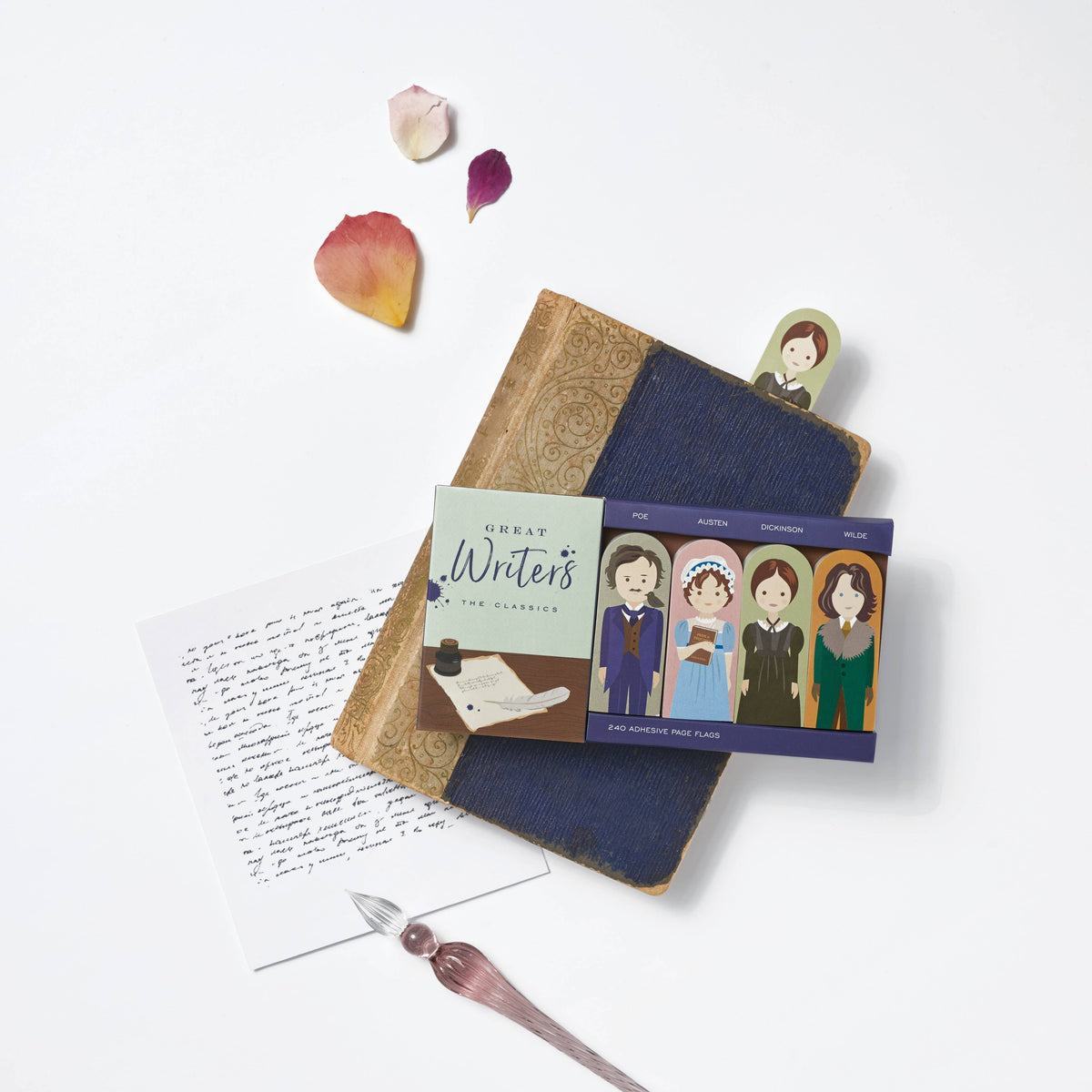 The Classics Great Writers Page Flags BookGeek