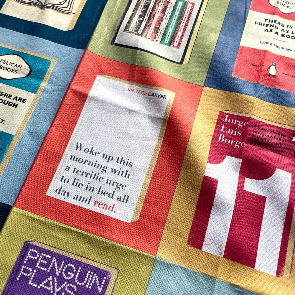 The Joy of Reading Tea Towel BookGeek