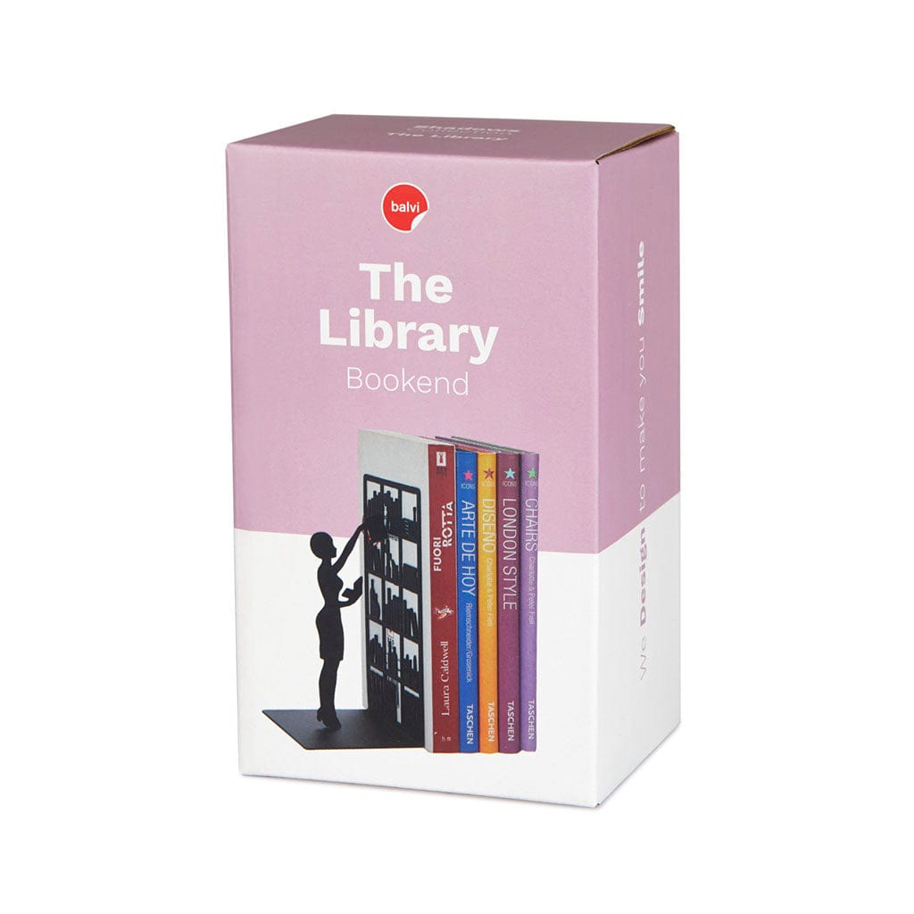 The Library Bookend BookGeek