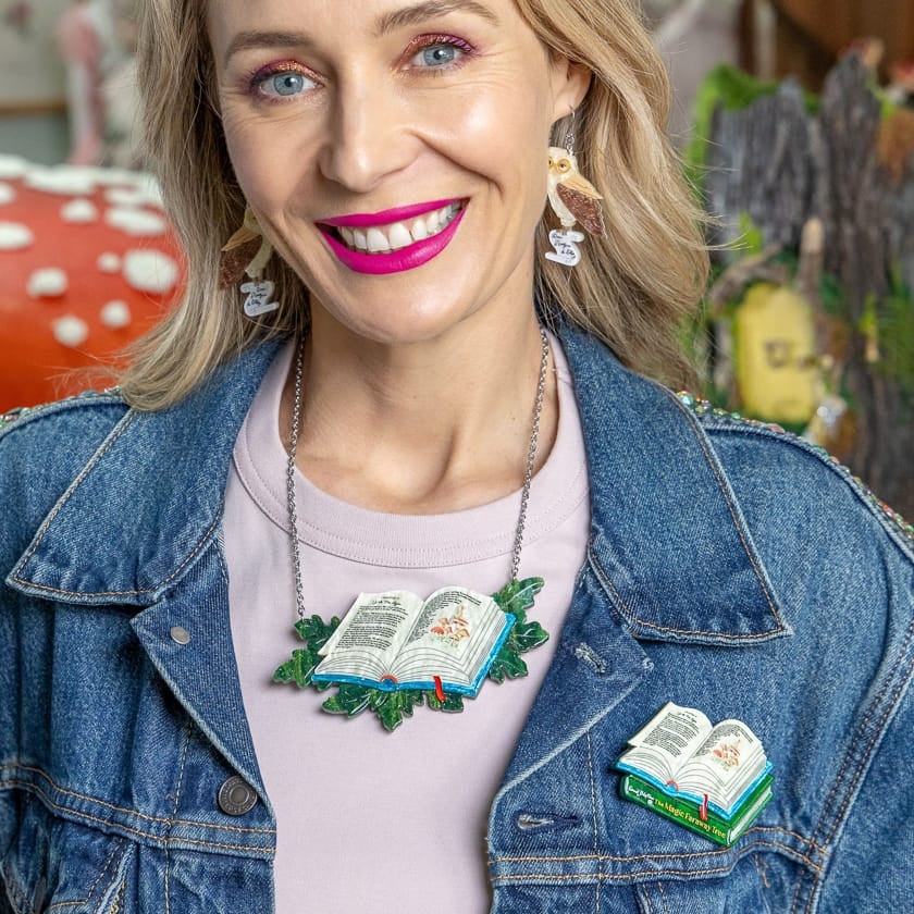 The Magic Faraway Tree Book Necklace BookGeek
