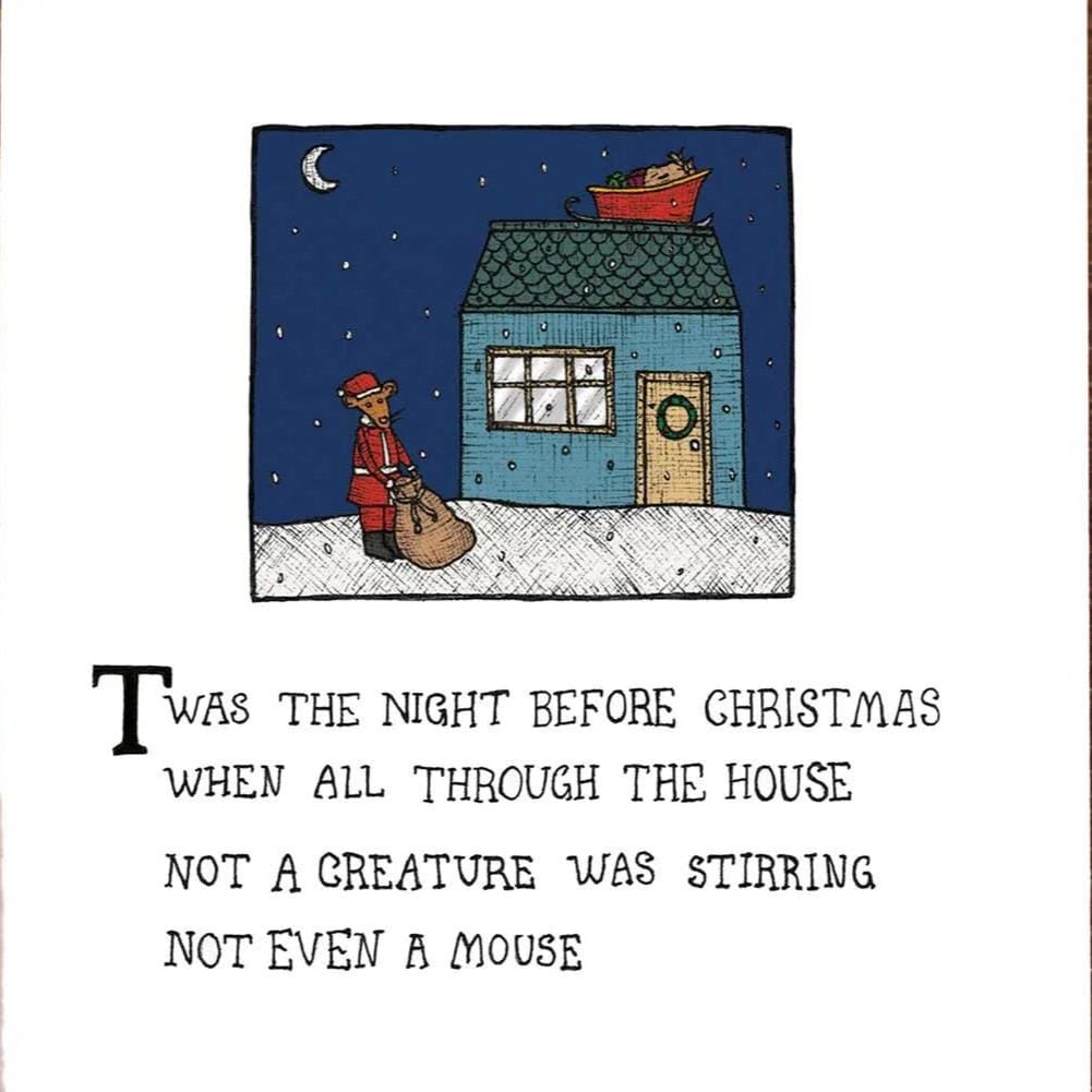 The Night Before Christmas Greeting Card BookGeek