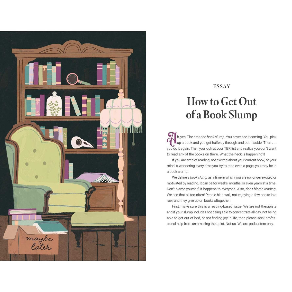 The No-Pressure Book Journal BookGeek