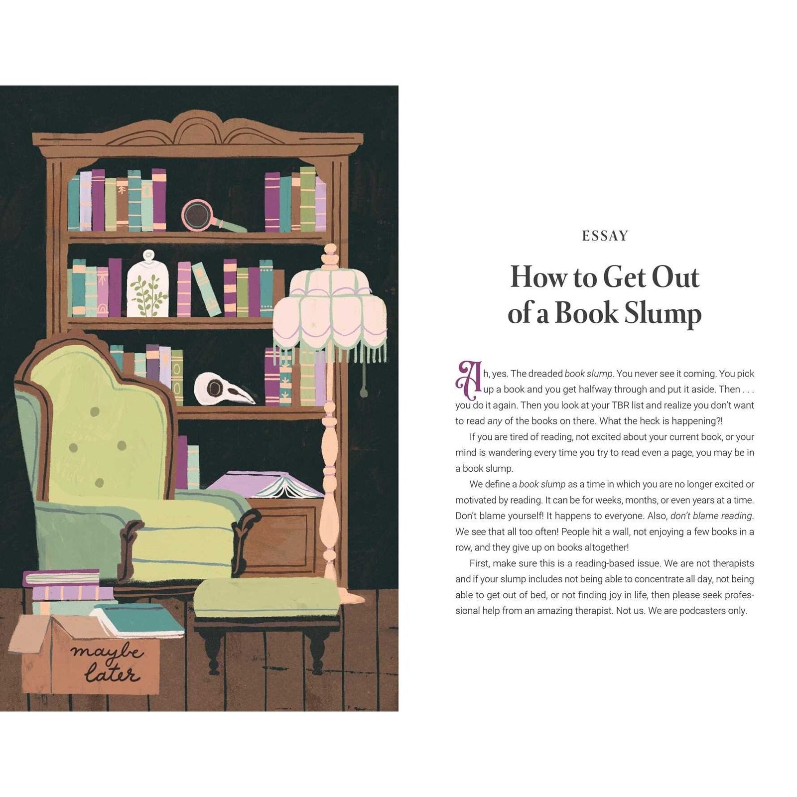 The No-Pressure Book Journal BookGeek