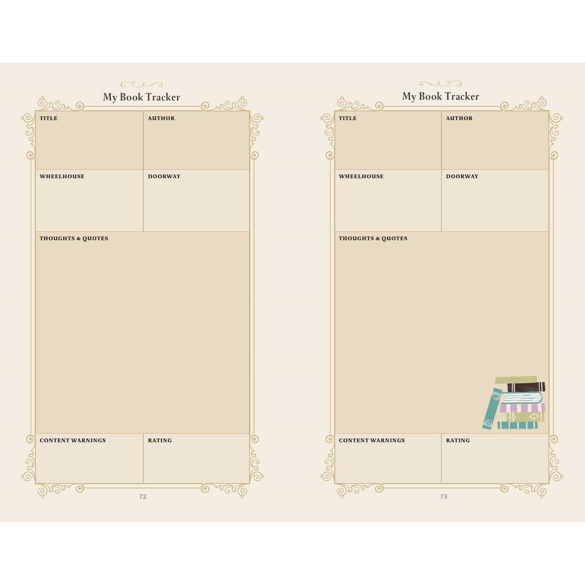 The No-Pressure Book Journal BookGeek