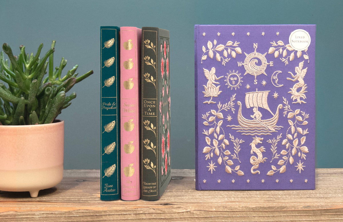 The Odyssey A5 Embroidered Journal BookGeek