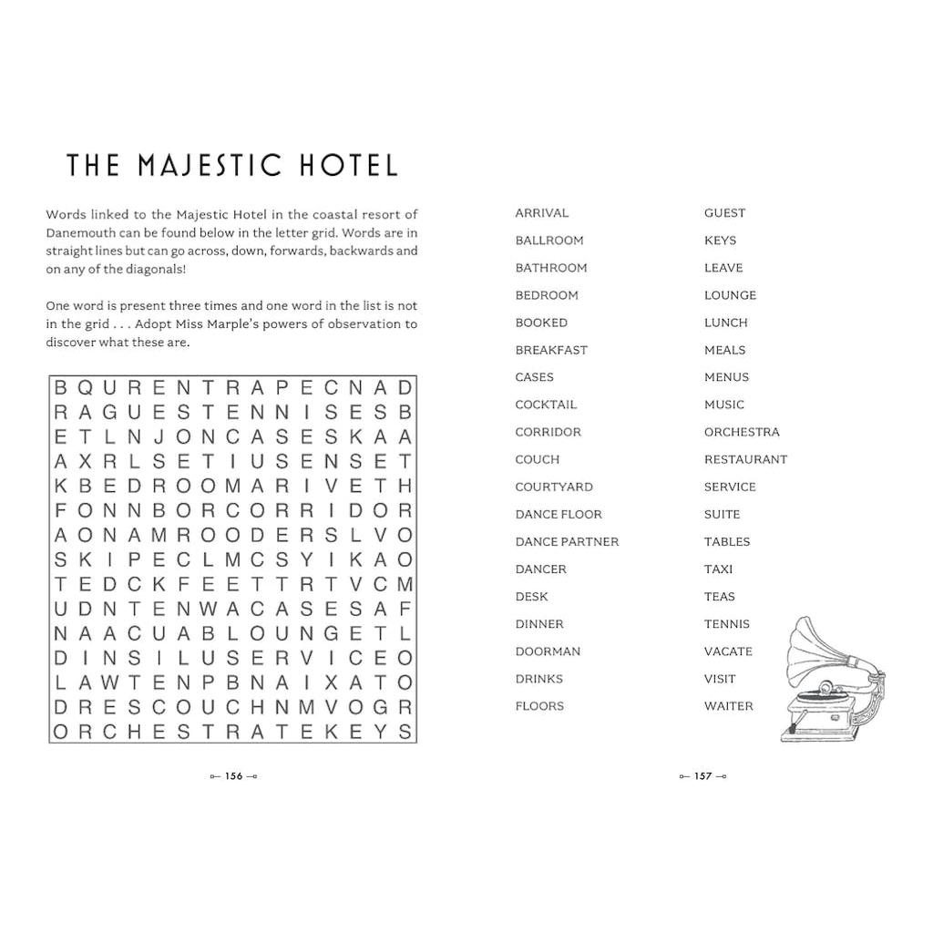 The Official Agatha Christie Puzzle Book BookGeek