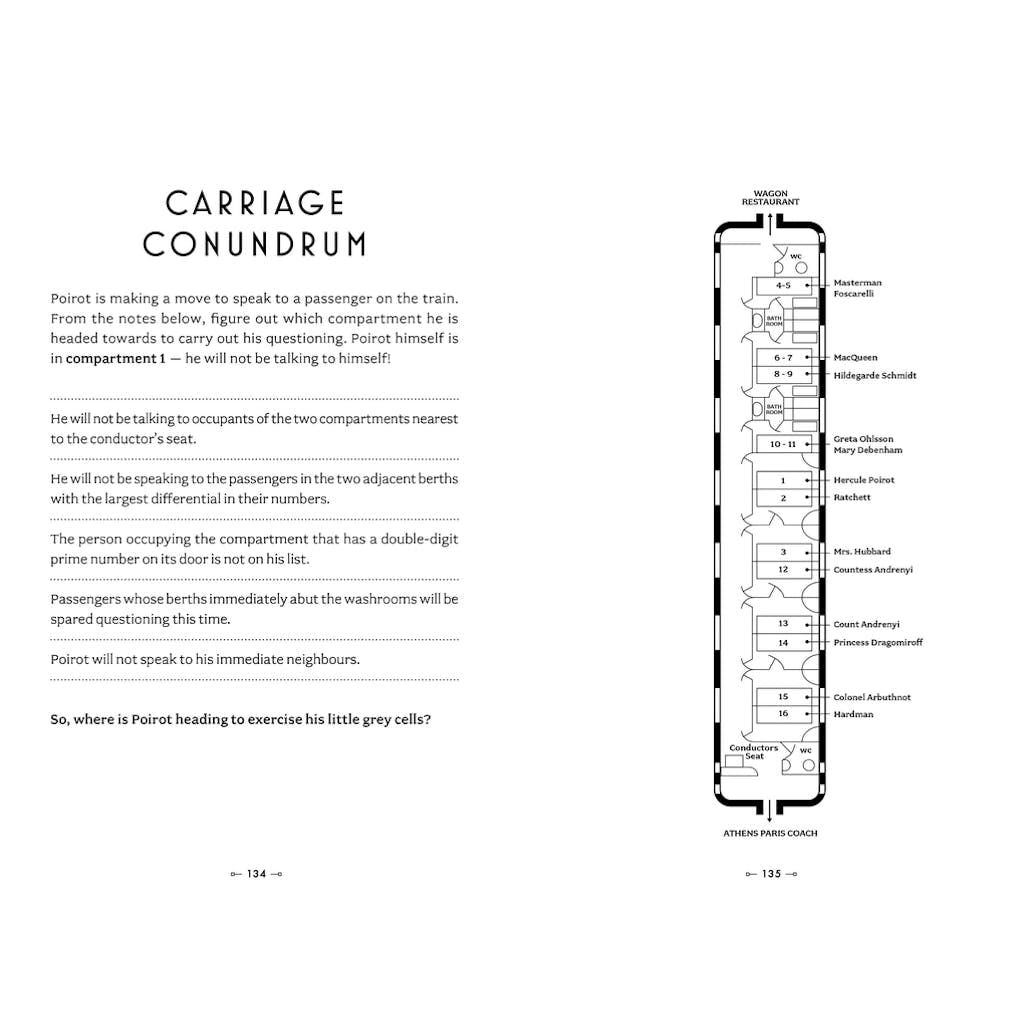 The Official Poirot Puzzle Book BookGeek