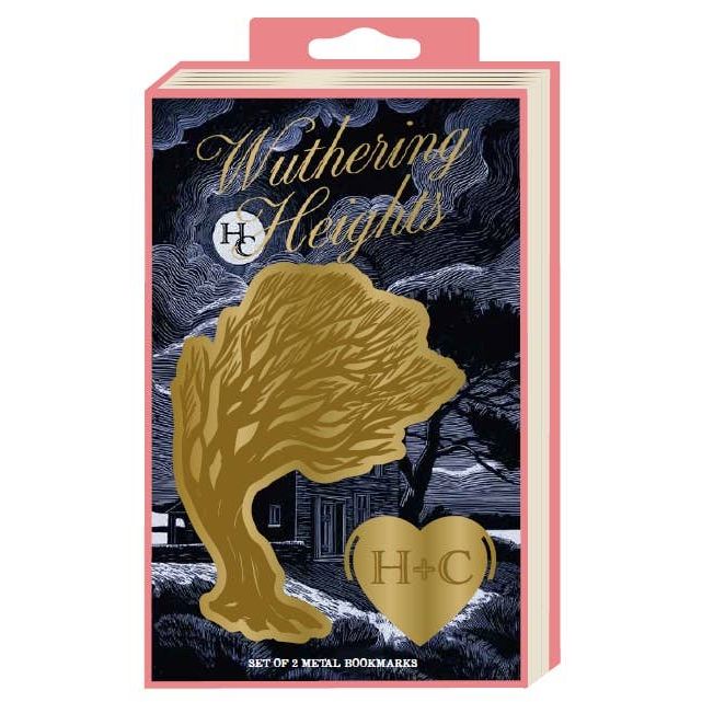 The Reading Room Metal Bookmarks Wuthering Heights BookGeek