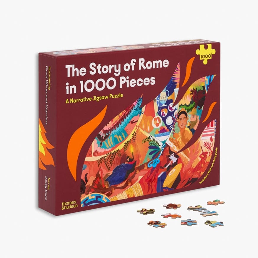 The Story of Rome in 1000 Pieces BookGeek