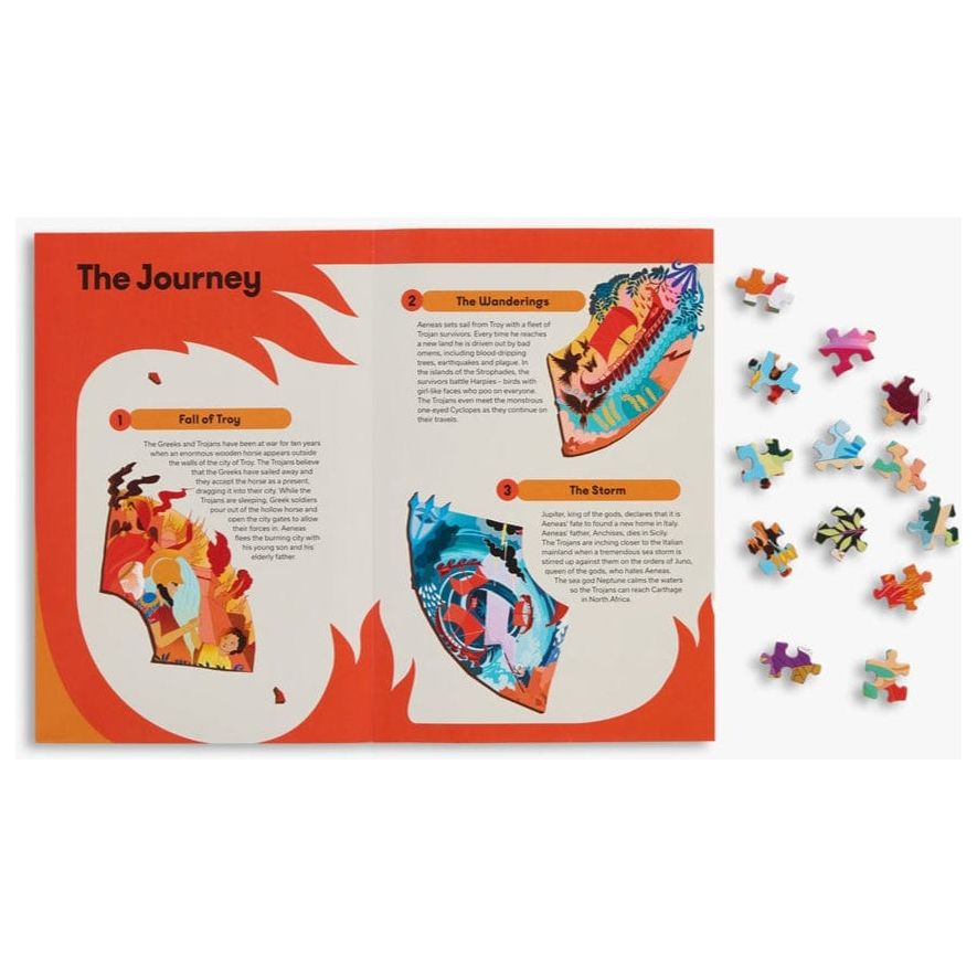 The Story of Rome in 1000 Pieces BookGeek