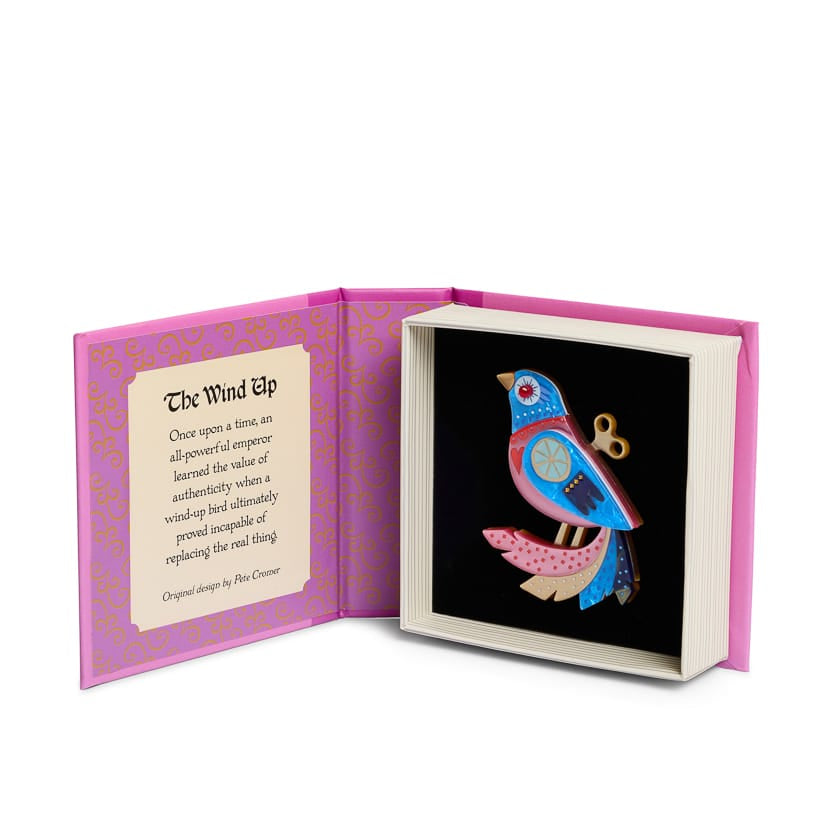 The Wind Up Brooch BookGeek